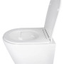 Унітаз підвісний Qtap SWAN Ultra Quiet безободковий з сидінням soft-close QT16335179W