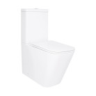 Унитаз компакт Qtap TERN New Ultra Quiet безободковый с сиденьем soft-close QT17222175AUQ1W