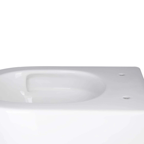Унітаз підвісний Qtap Tern Ultra Quiet безободковий з сидінням soft-close QT17332303ASW