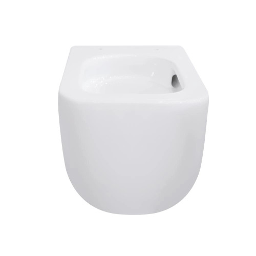 Унітаз підвісний Qtap Gemini Ultra Quiet безободковий з сидінням soft-close QT2533076EUQW