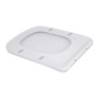 Унітаз компакт Qtap STENAVA безободковий з сидінням Slim soft-close QT27228303W