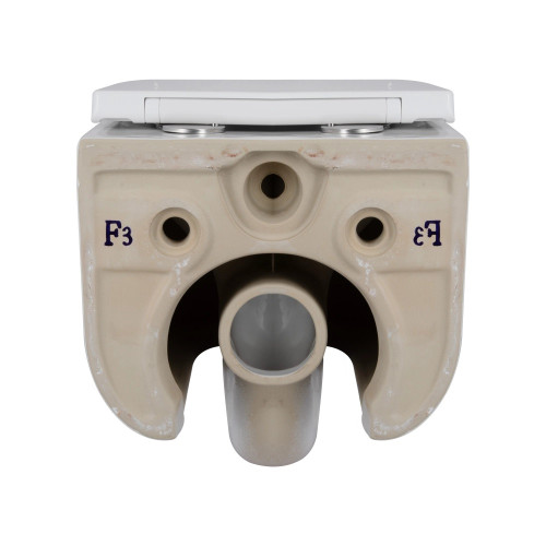 Унитаз подвесной Qtap Taurus Ultra Quiet безободковый с сиденьем soft-close QT2433084EUQW