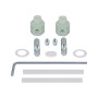 Унитаз подвесной Qtap Taurus Ultra Quiet безободковый с сиденьем soft-close QT2433084EUQW