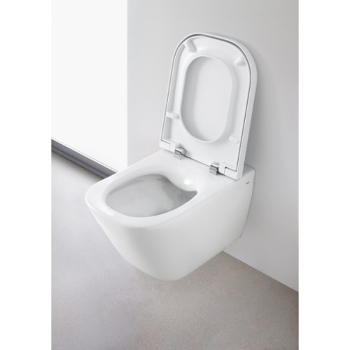Унитаз подвесной Roca Gap Clean Rim A34H47C000 с сидением Soft Close