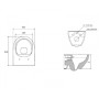 Подвесной унитаз Ravak WC Zante RimOff GPX2240040