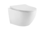 Подвесной унитаз Ravak WC Concept OVAL RimOff + сиденье soft-close, RKUM000009