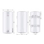 Водонагреватель Thermo Alliance Slim 80 л, 1,5 КвТ Мокрый Тэн, D80V15Q2