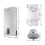 Водонагрівач Thermo Alliance 50 л. Плоский, Сухий ТЕН 1х(0,8+1,2) кВт, DT50V20G(PD)-D/2
