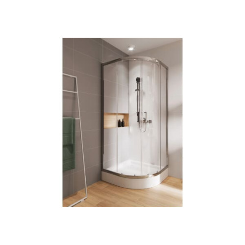 Душова кабіна Cersanit Basic 90x90x185 см без піддону S158-005