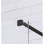 Перегородка для душа RADAWAY Walk-in Modo New Black Factory, прозрачная, безопасное стекло, 389054-54-55