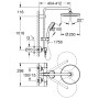 Душевая система с термостатом Grohe Tempesta Cosmopolitan System 250 Round, 26670000