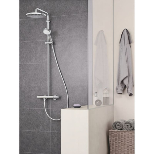 Душевая система с термостатом Grohe Tempesta Cosmopolitan System 250 Round, 26670000