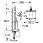 Душевая система Grohe New Tempesta System 200, 27389002