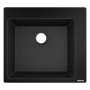 Кухонная мойка Hansgrohe S510-F450 56х51 Graphiteblack Silicatec, 43312170