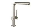 Смеситель с выдвижным душем Hansgrohe TALIS M54 сталь, 72808800