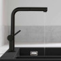 Змішувач Hansgrohe TALIS M54 з висувним душем чорний матовий, 72809670