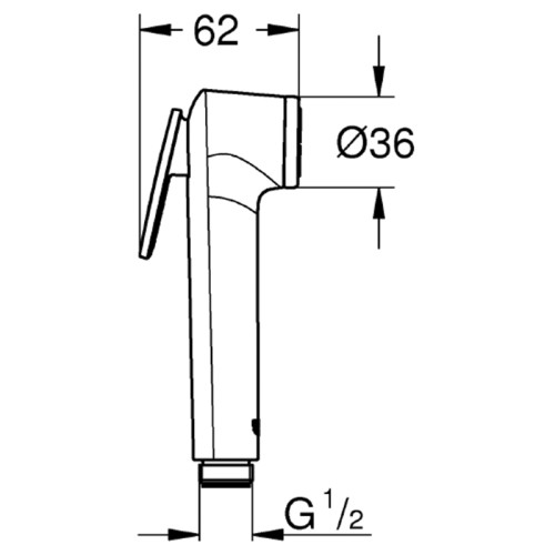 Гигиенический набор Grohe New Tempesta UA11104802