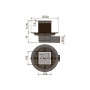 Зливний трап Alcaplast APV101 105x105/50мм