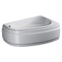 Ванна Cersanit JOANNA NEW 150 X 95 асимметричная Правая + ножки, S301-168