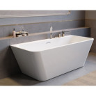 Ванна пристенная RADAWAY Gloria 160х73 см + ножки + сифон WA1-54-160x073U