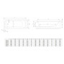 Ванна RADAWAY Mia 170x70 з ніжками, WA1-50-170x070S + сифон R135L
