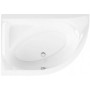 Ванна акриловая RADAWAY Mistra 150х100 + сифон + ножки, WA1-07-150x100LS