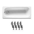 Ванна чугунная Roca CONTINENTAL 170х70 A21291100R + ножки A21291100R+A150412330