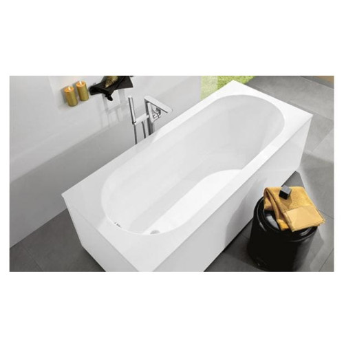 Ванна кварилова Villeroy&Boch Oberon 2.0 170x75 см + панель + сифон, UBQ170OBR2DV-01